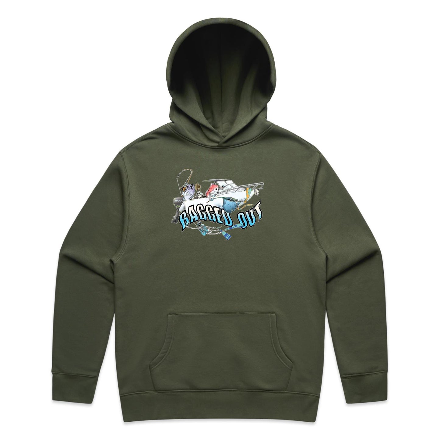 Youth Bagged Out Fisho Hoodie