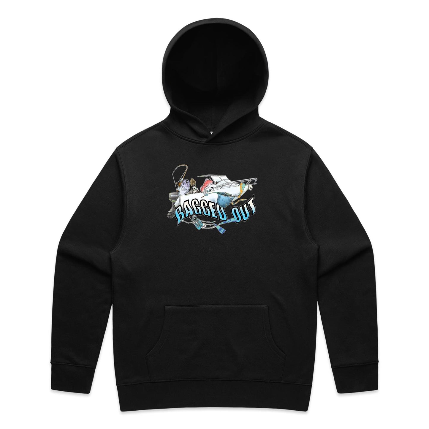 Youth Bagged Out Fisho Hoodie