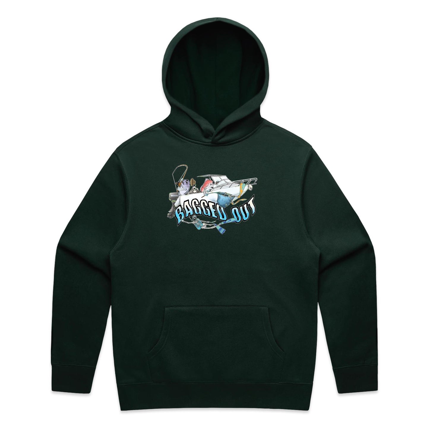 Youth Bagged Out Fisho Hoodie